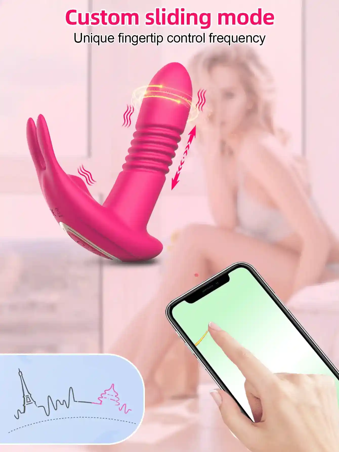 sextoy vibrant controle via application
