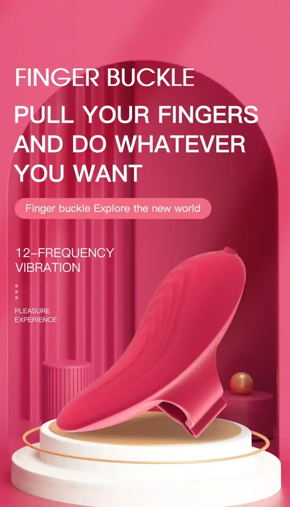 sextoy vibrant doigt sans fil