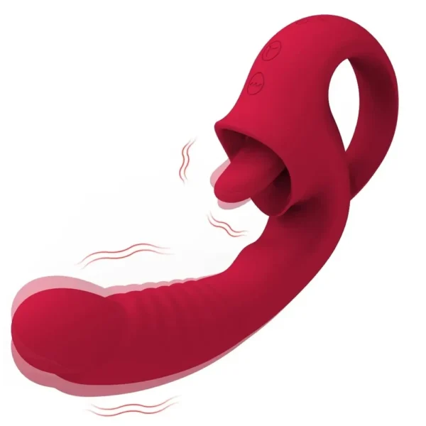 sextoy vibrant double action silicone médical