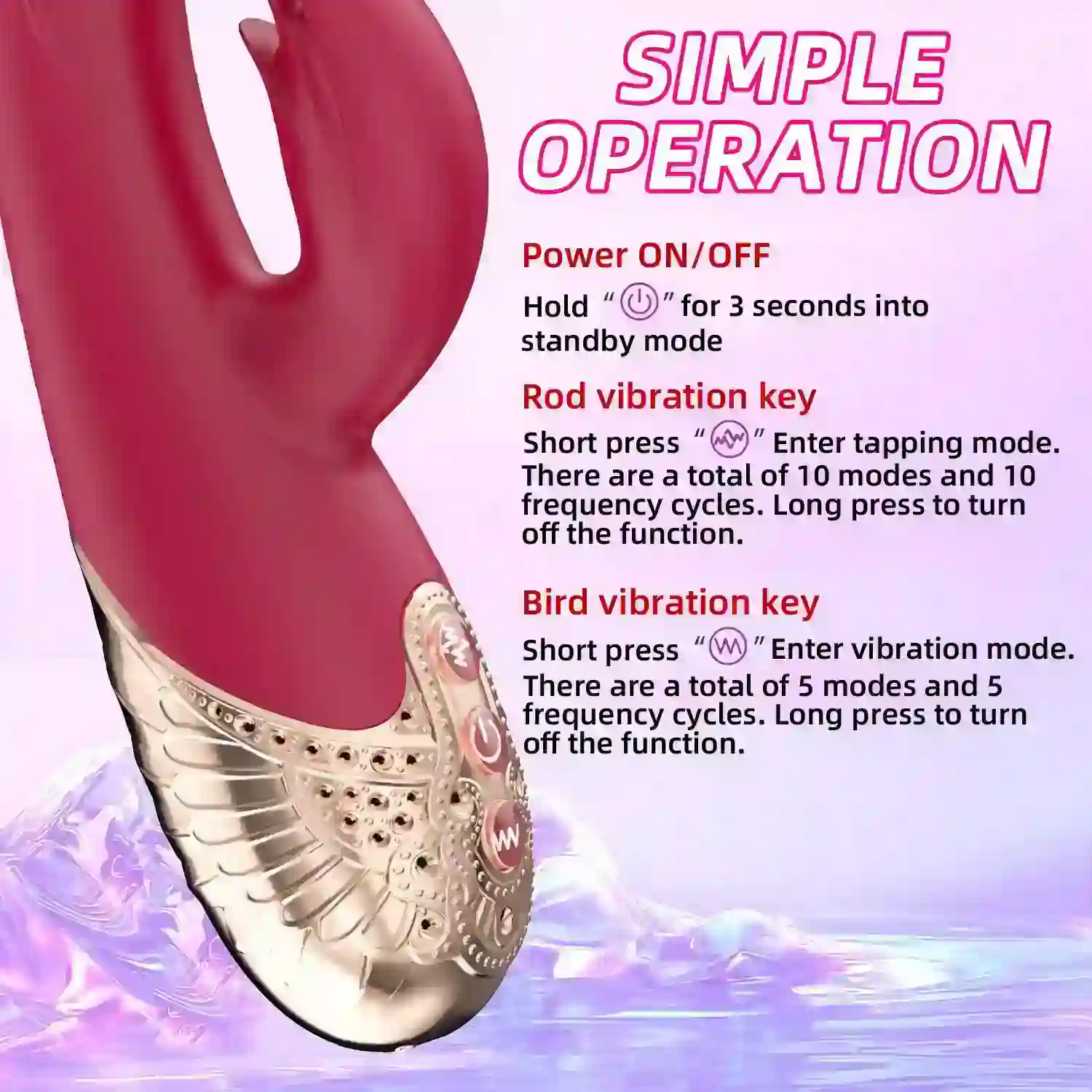 sextoy vibrant double stimulation clitoridienne
