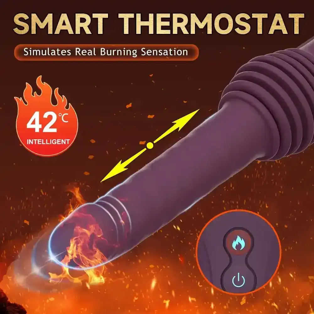 sextoy vibrant et thrusting télécommandé