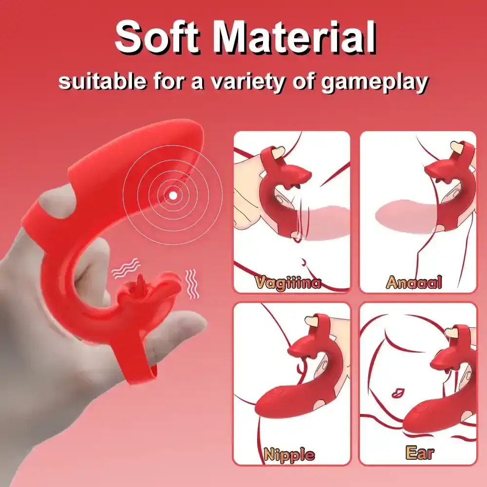 sextoy vibrant forme de langue