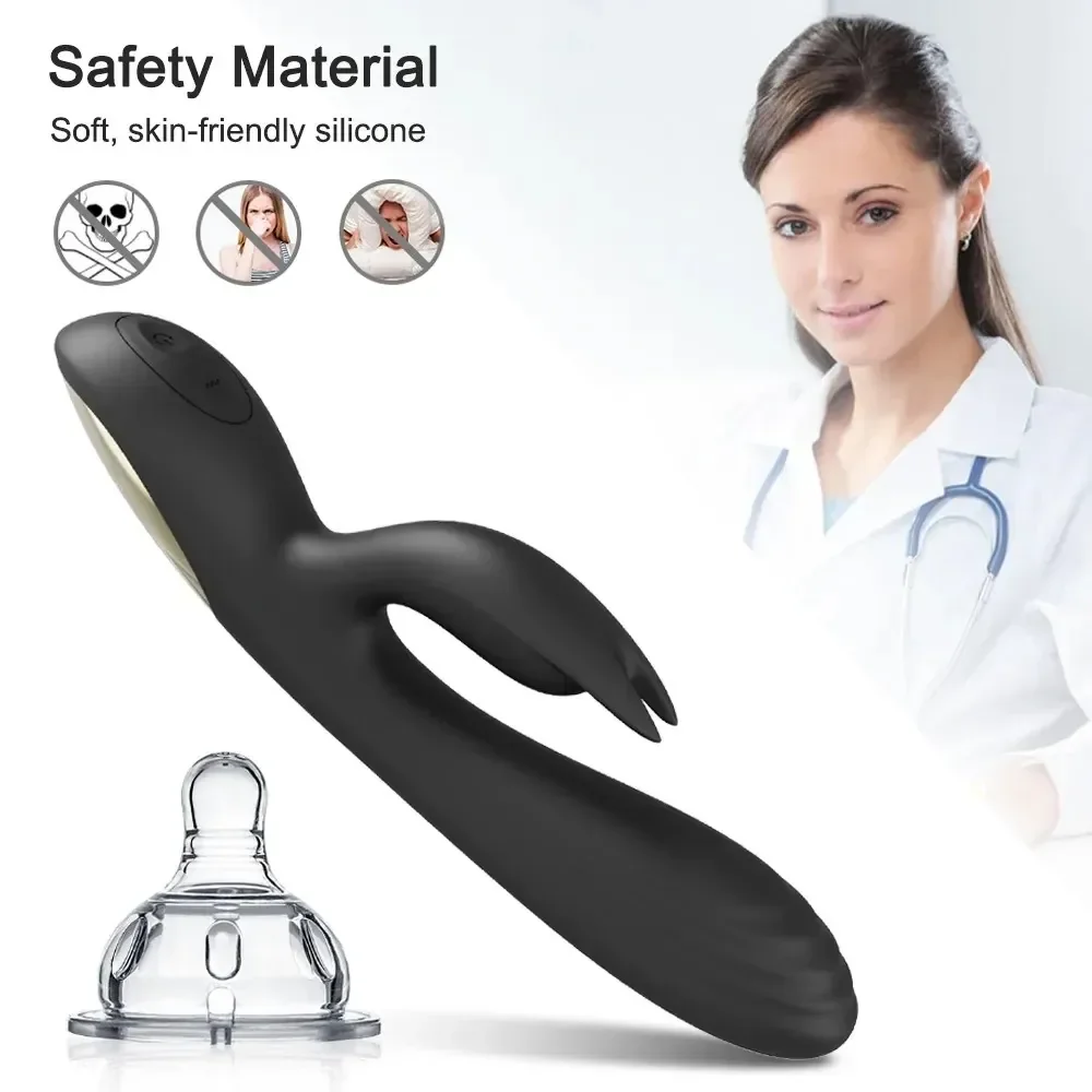 sextoy vibrant forme de lapin rose