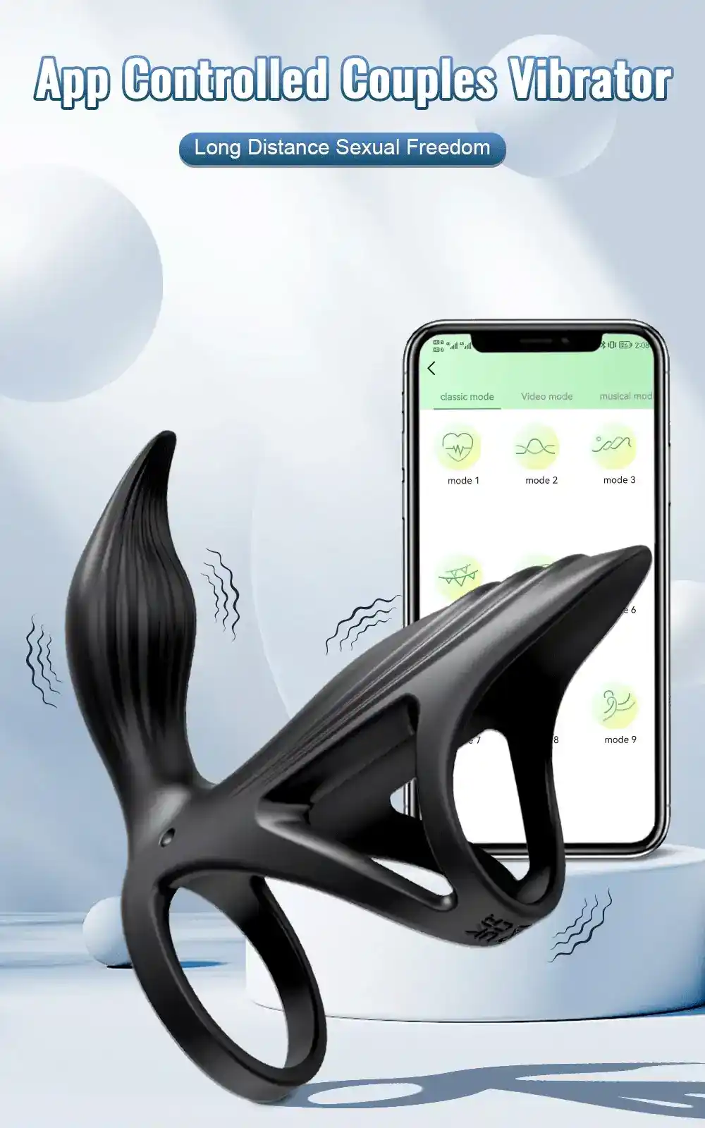 sextoy vibrant homme controle application