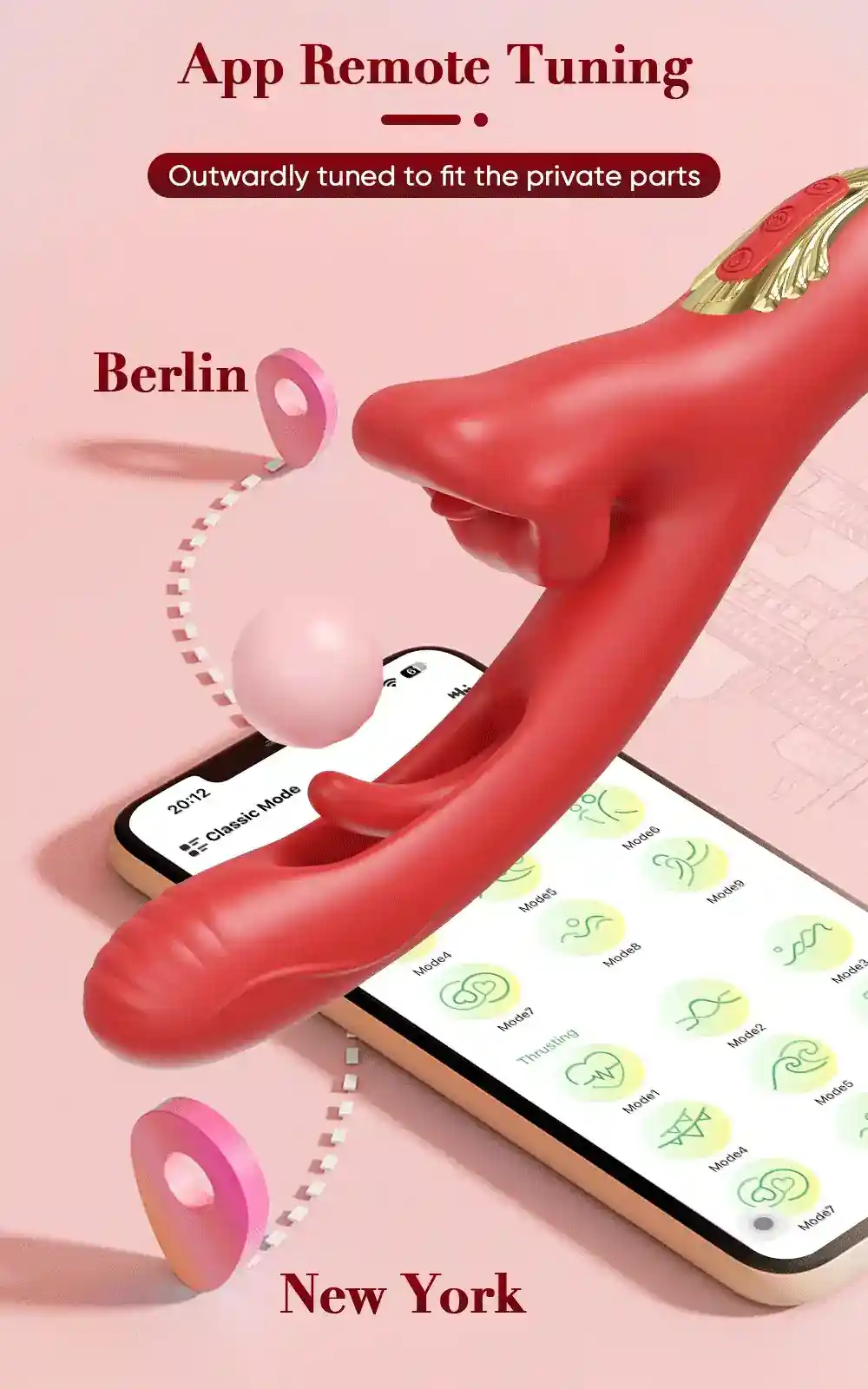 sextoy vibrant point g application