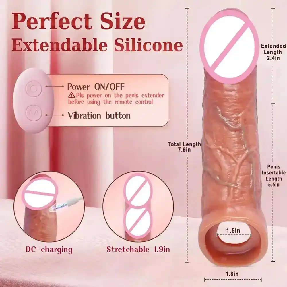 sextoy vibrant pour pénis télécommandé