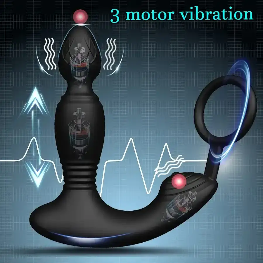 sextoy vibrant pour stimulation prostatique