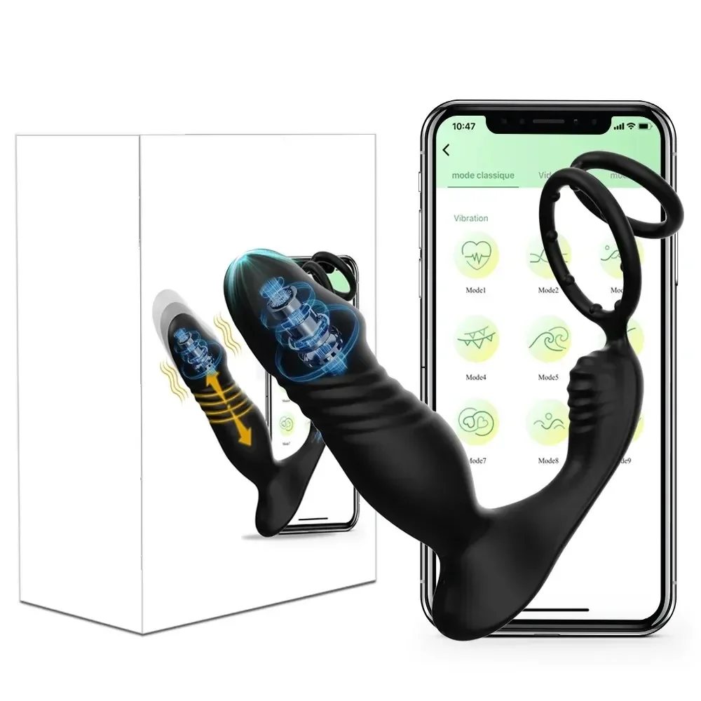 sextoy vibrant prostate contrôlé application