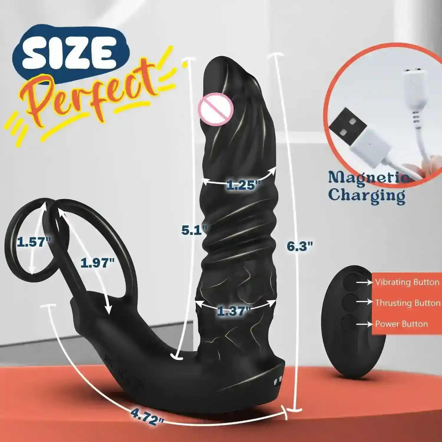 sextoy vibrant prostate télécommandé