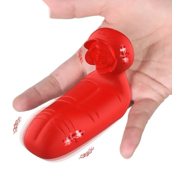 sextoy vibrant rechargeable point g rouge