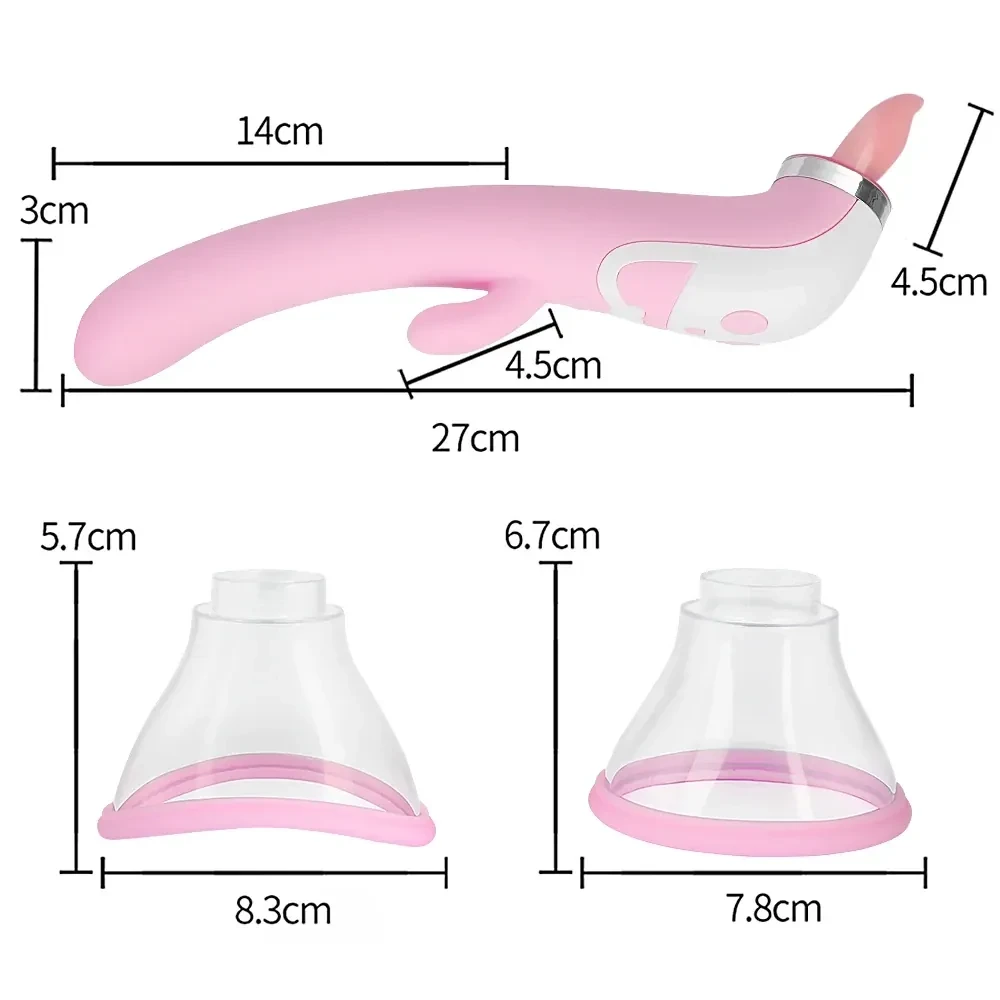 sextoy vibrant rose avec fonction de lechage realiste