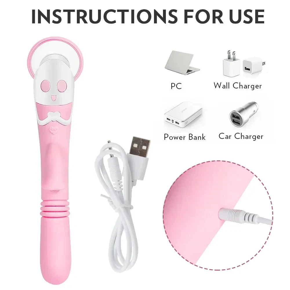 sextoy vibrant rose avec langue simulee