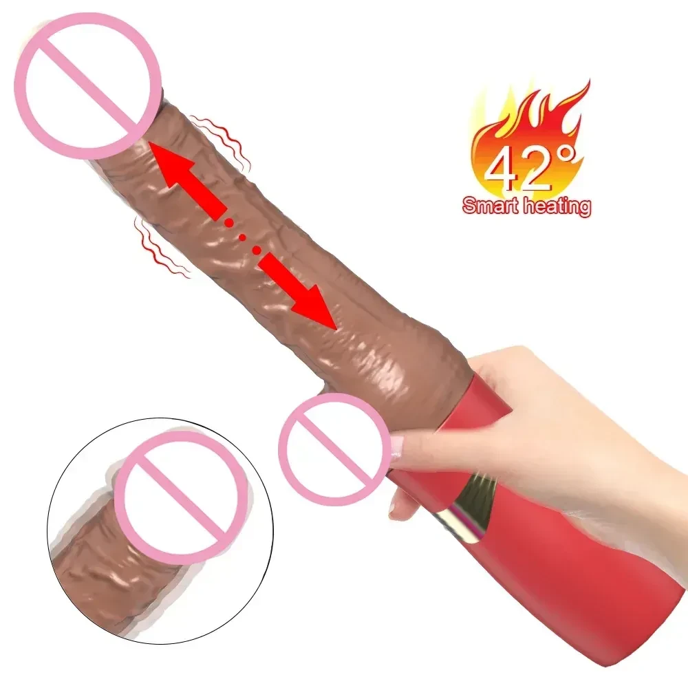 sextoy vibrant telescopique et chauffant 1