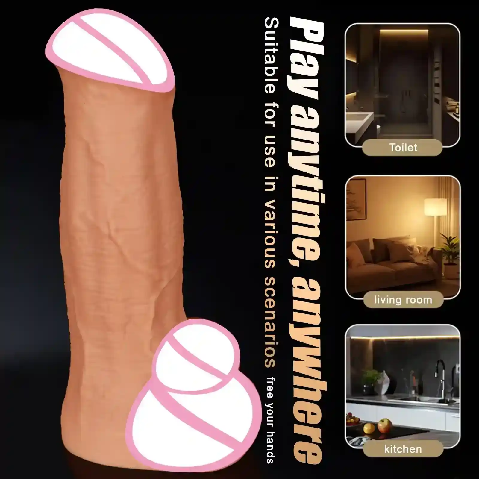 silicone medical pour penetration anale