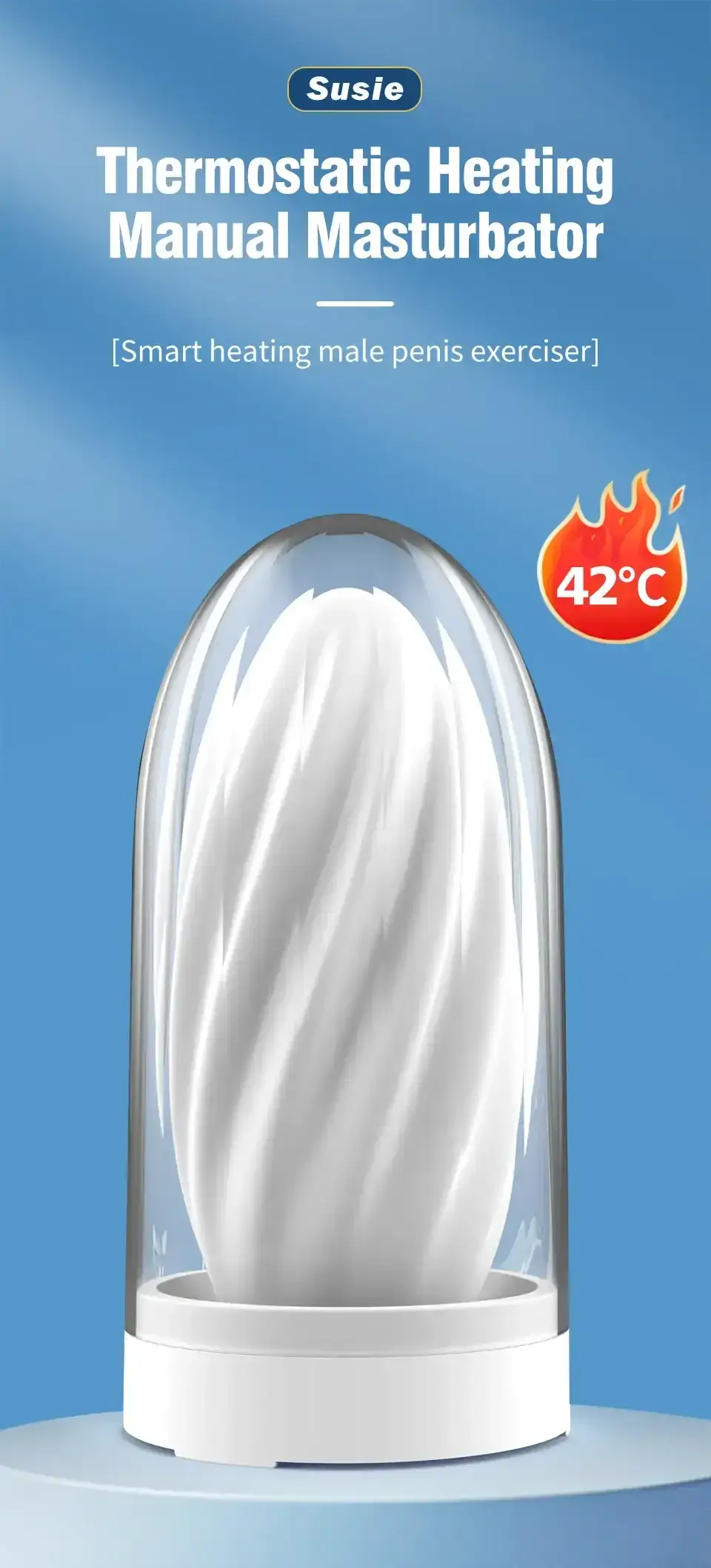 sleeve masturbatoire chauffant ultra realiste