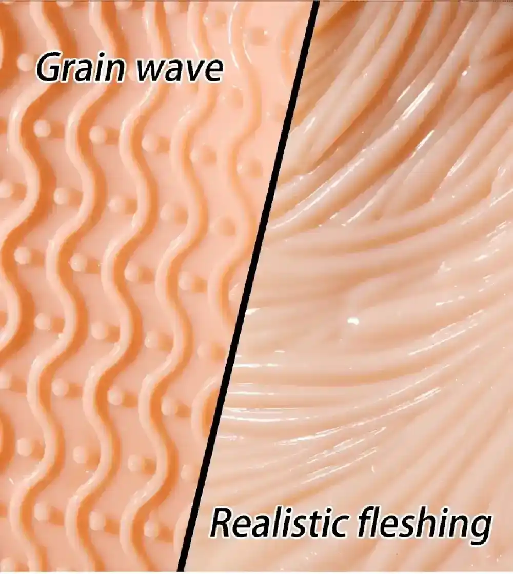 sleeve penien double entree texture