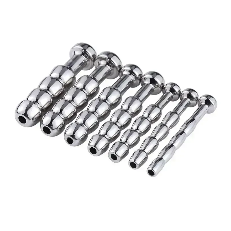 sonde metallique uretrale acier inoxydable polished