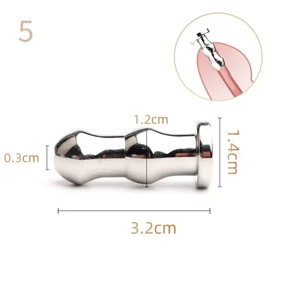 sonde penienne creuse inox polie