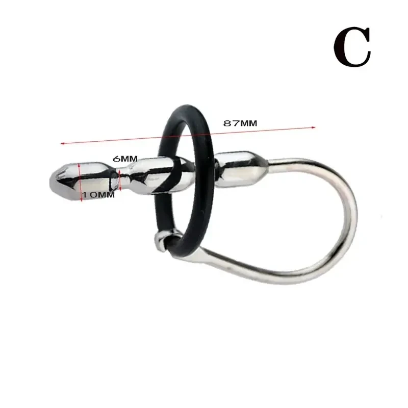 sonde penienne en acier inoxydable pour femme