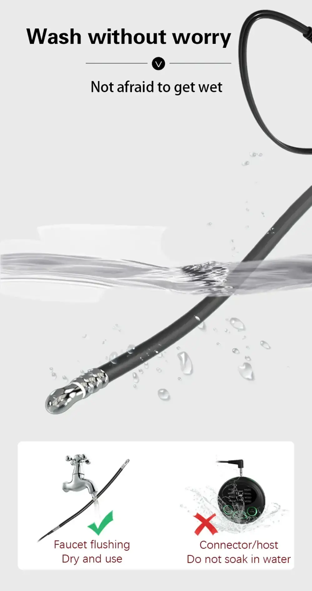 sonde uretrale vibrante en silicone
