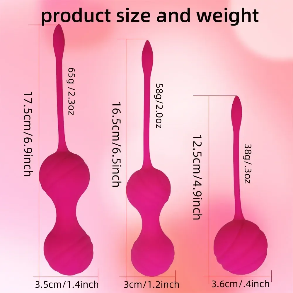 spheres vaginales silicone medical progressives