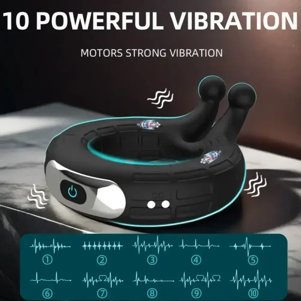 stimulateur anal app contrôle vibration