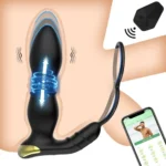 stimulateur anal prostate télécommandé vibrant