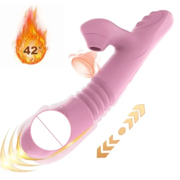stimulateur clitoridien avec chaleur interne