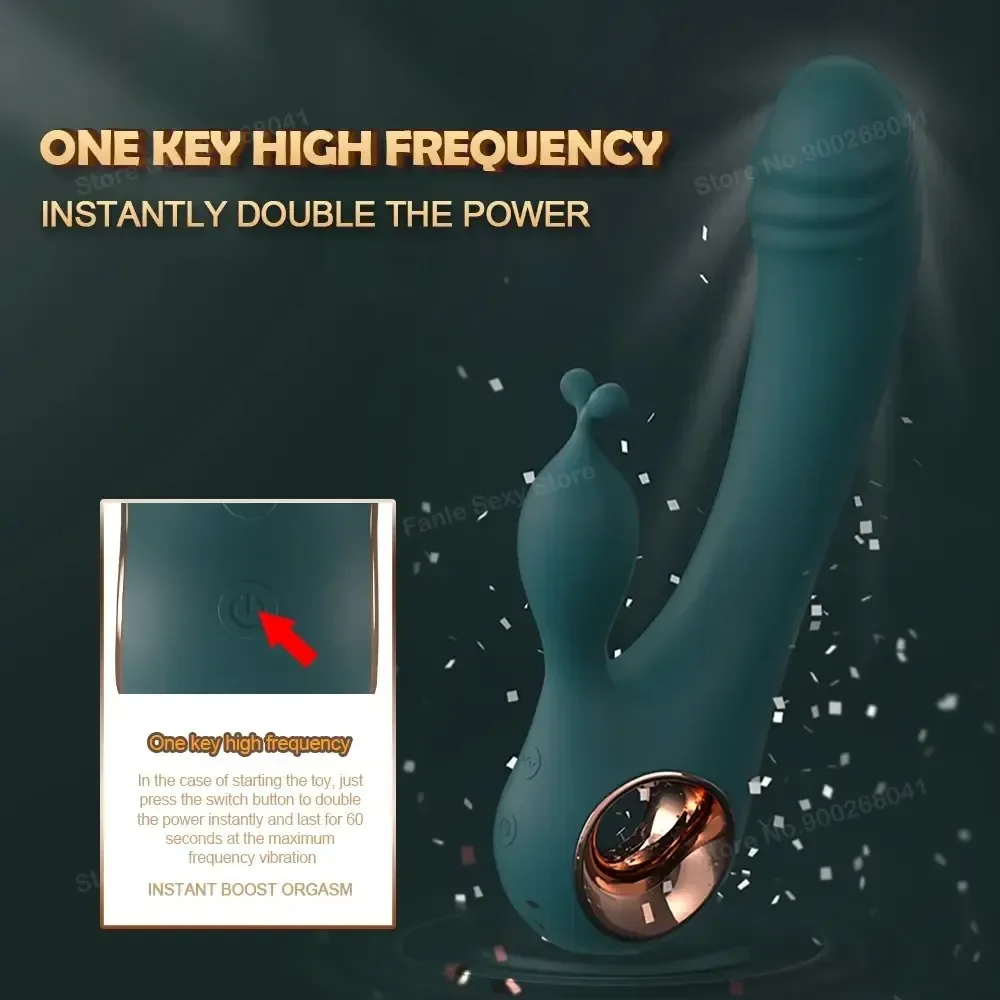 stimulateur clitoridien et vaginal rechargeable
