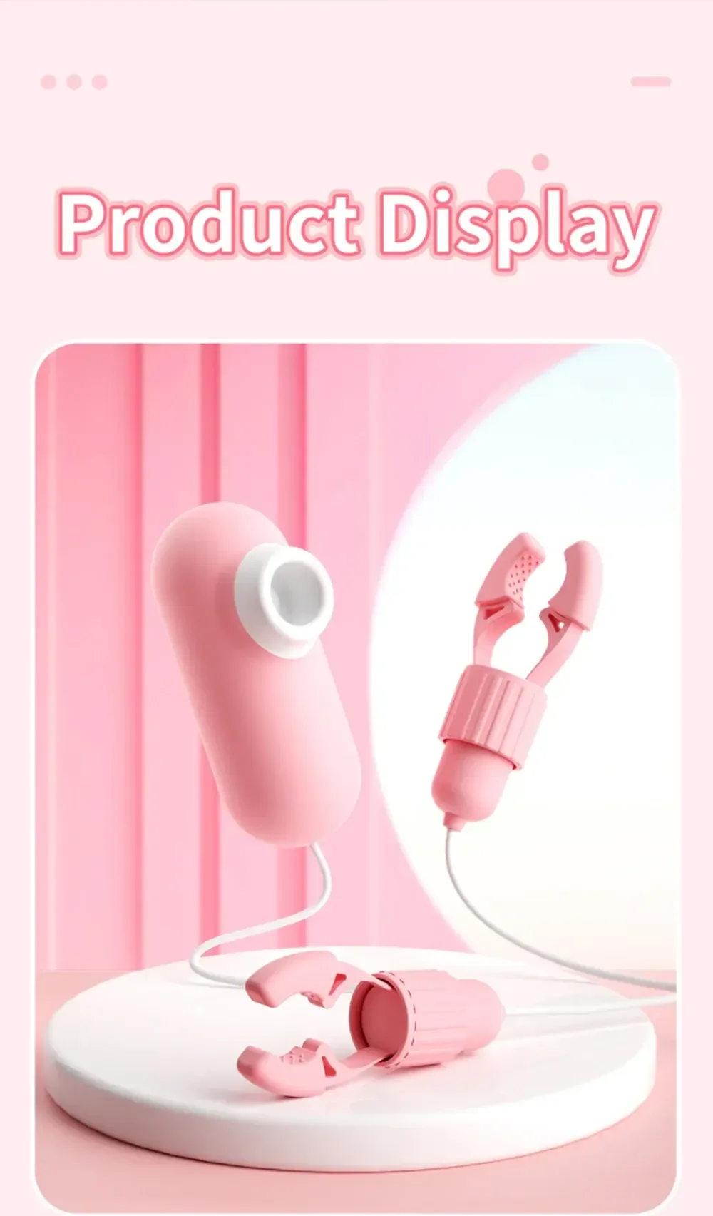 stimulateur clitoridien porte discret silencieux