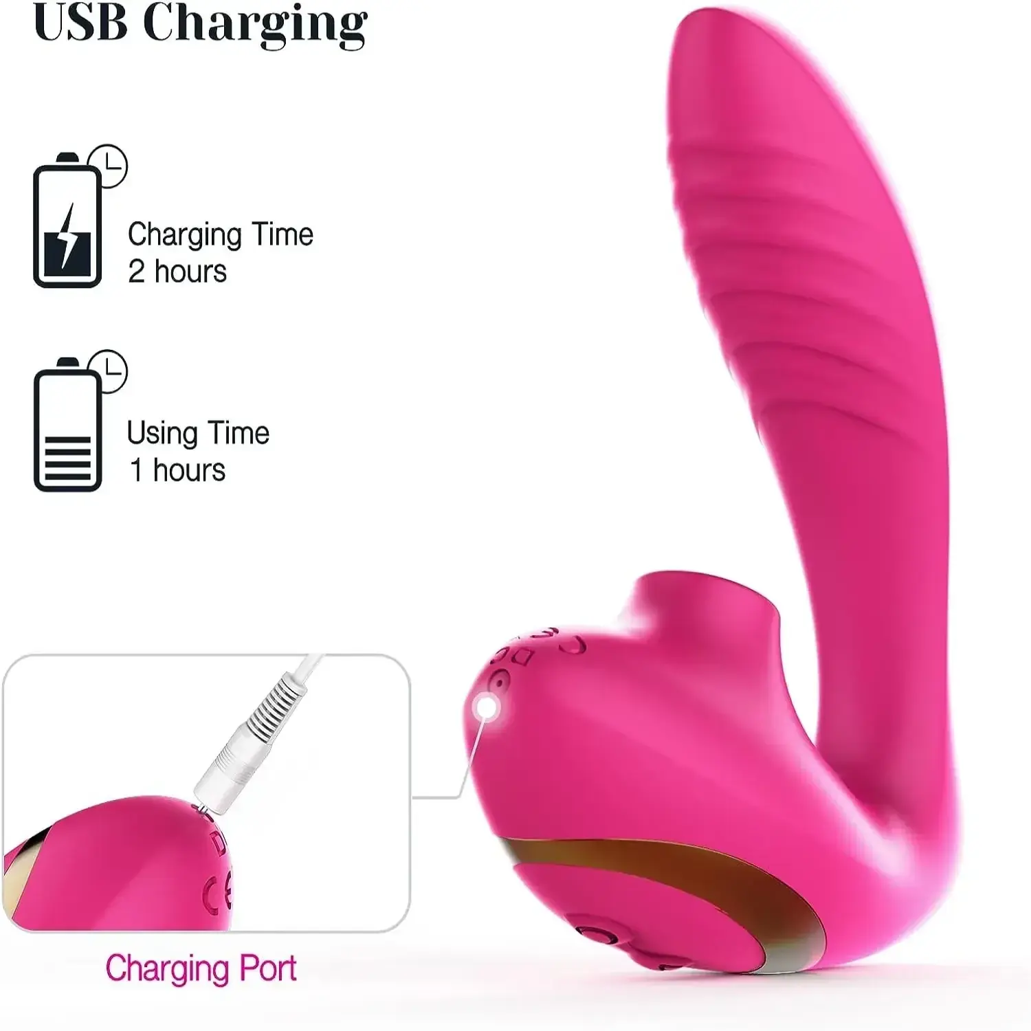 stimulateur clitoridien silicone medical violet