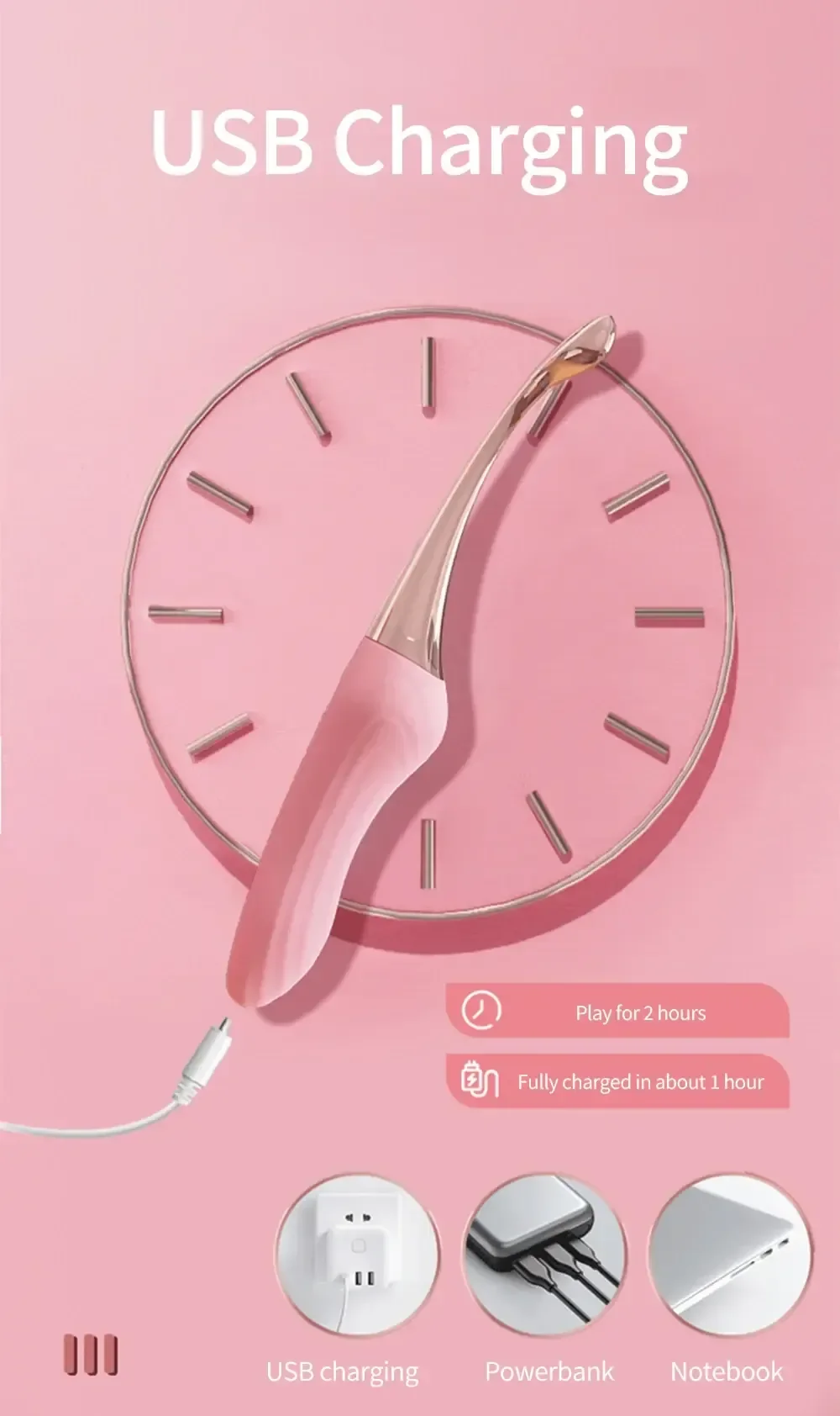 stimulateur clitoridien silicone premium