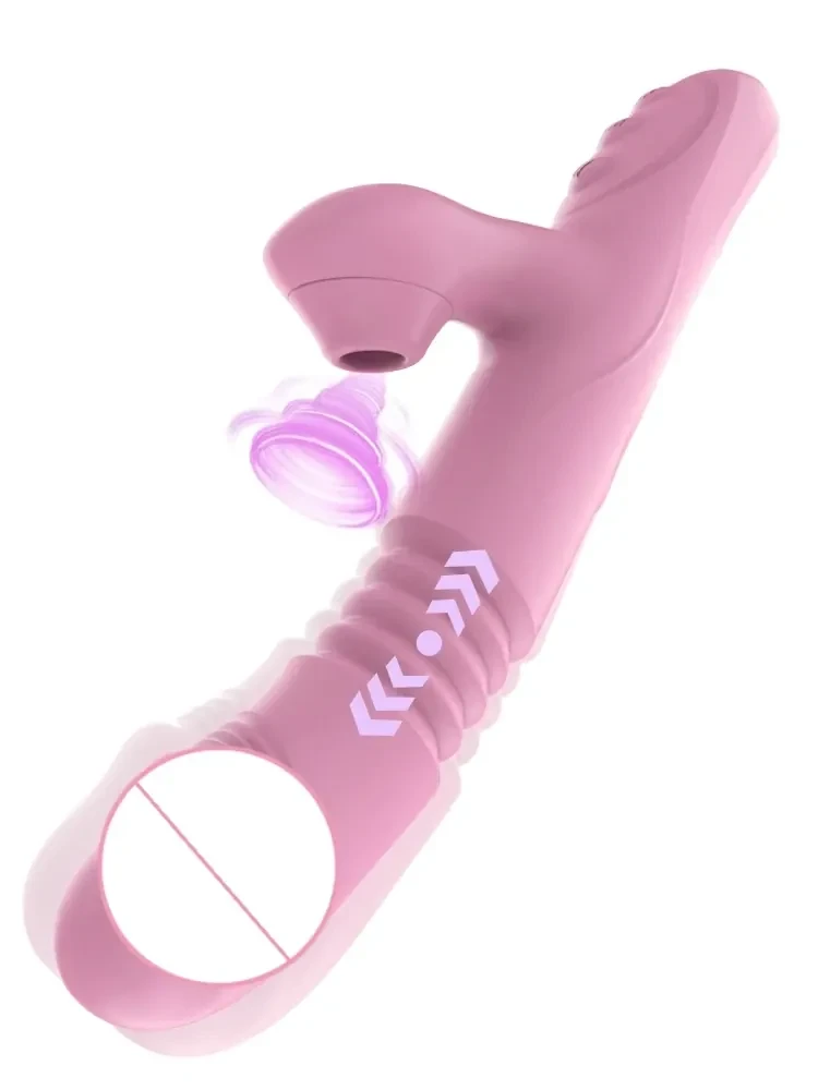 stimulateur clitoridien telescopique vibrant chauffant