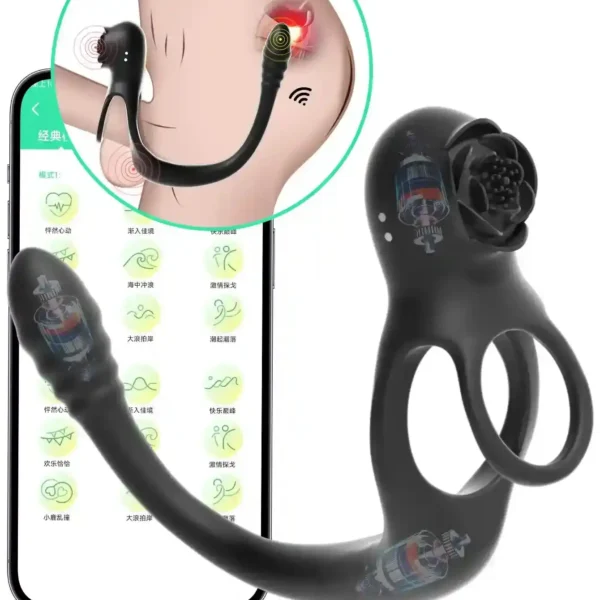 stimulateur clitoridien vibrant étanche rose