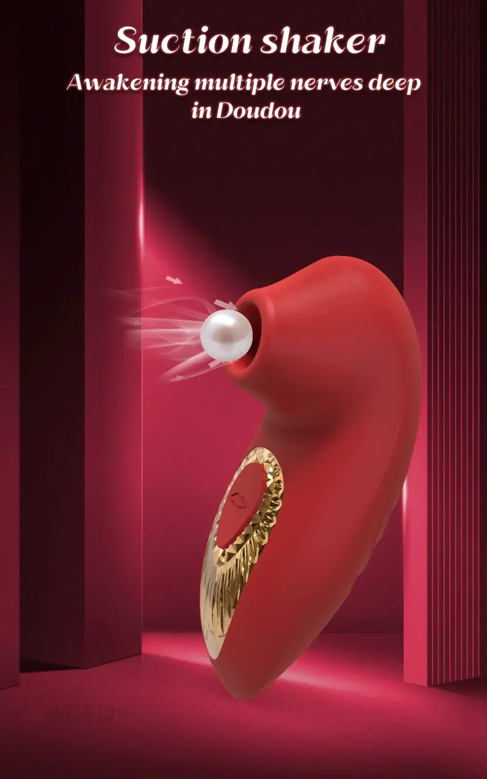 stimulateur clitoridien vibrant par aspiration