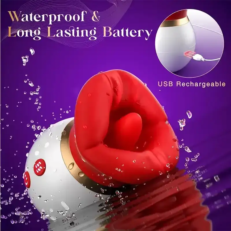 stimulateur clitoris avec langue 360