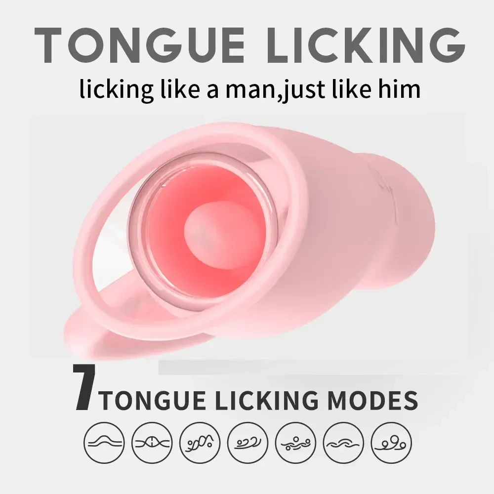 stimulateur clitoris avec langue artificielle