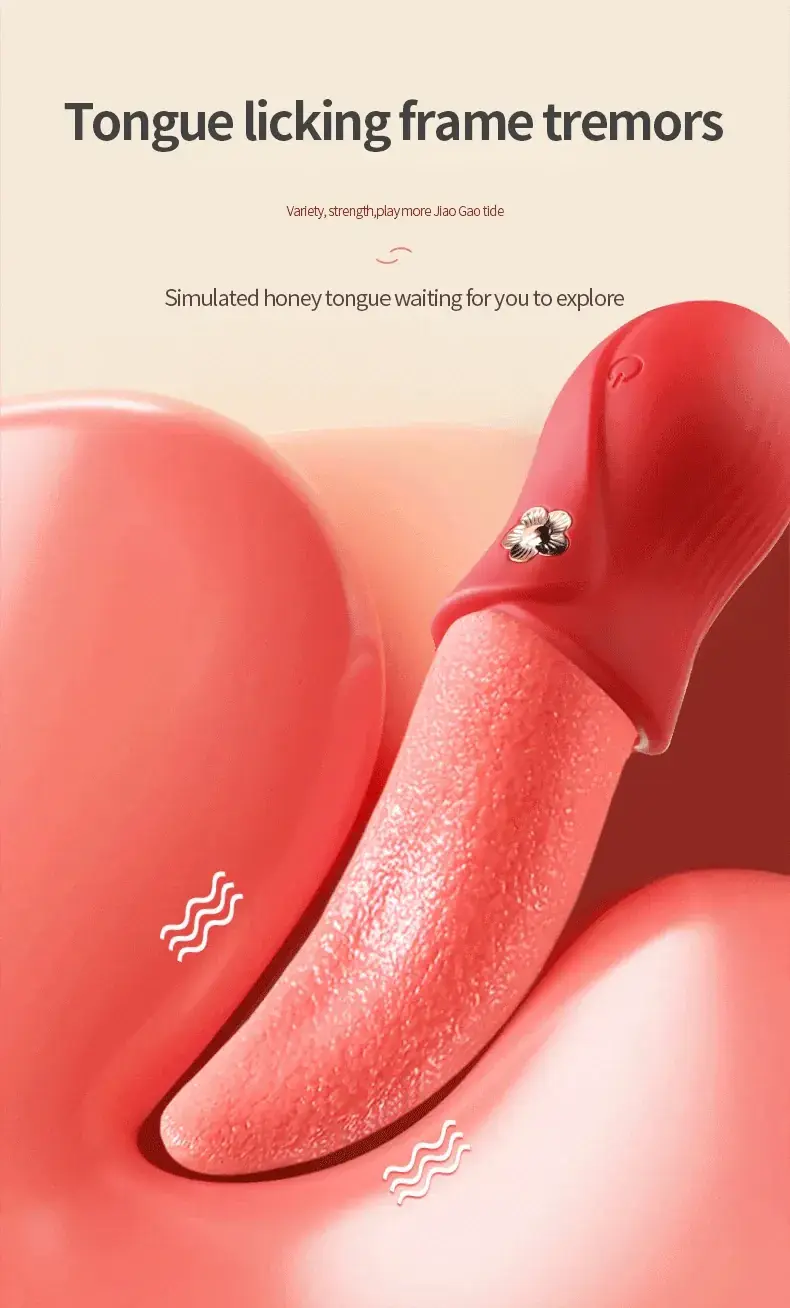 stimulateur clitoris langue vibrant etanche
