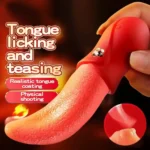 stimulateur clitoris langue vibrant souple