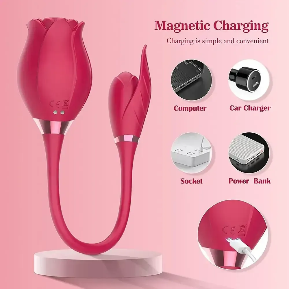 stimulateur clitoris rose plusieurs modes