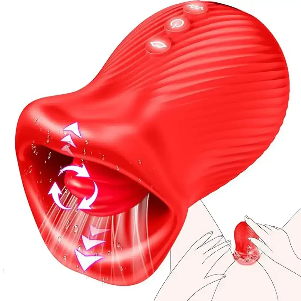 stimulateur clitoris silicone medical vibrant 2