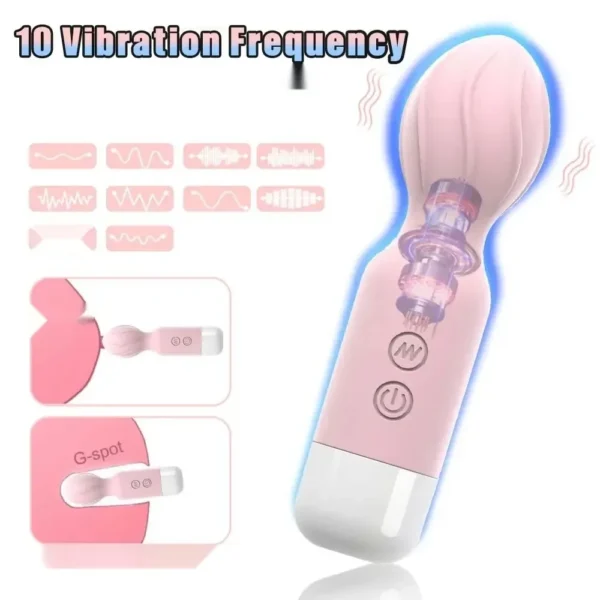 stimulateur clitoris vibrant 10 modes