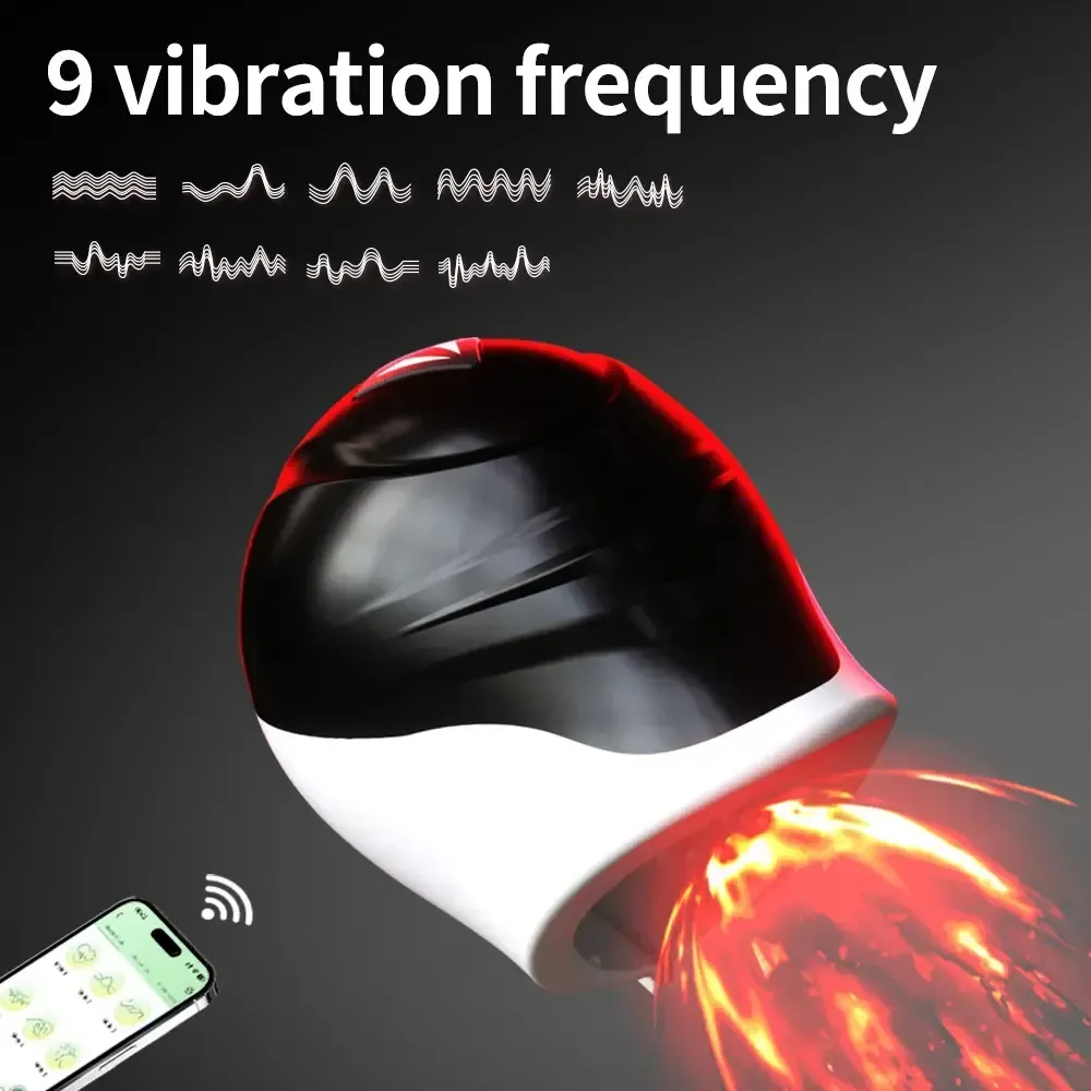 stimulateur homme silicone medical 10 frequences vibration