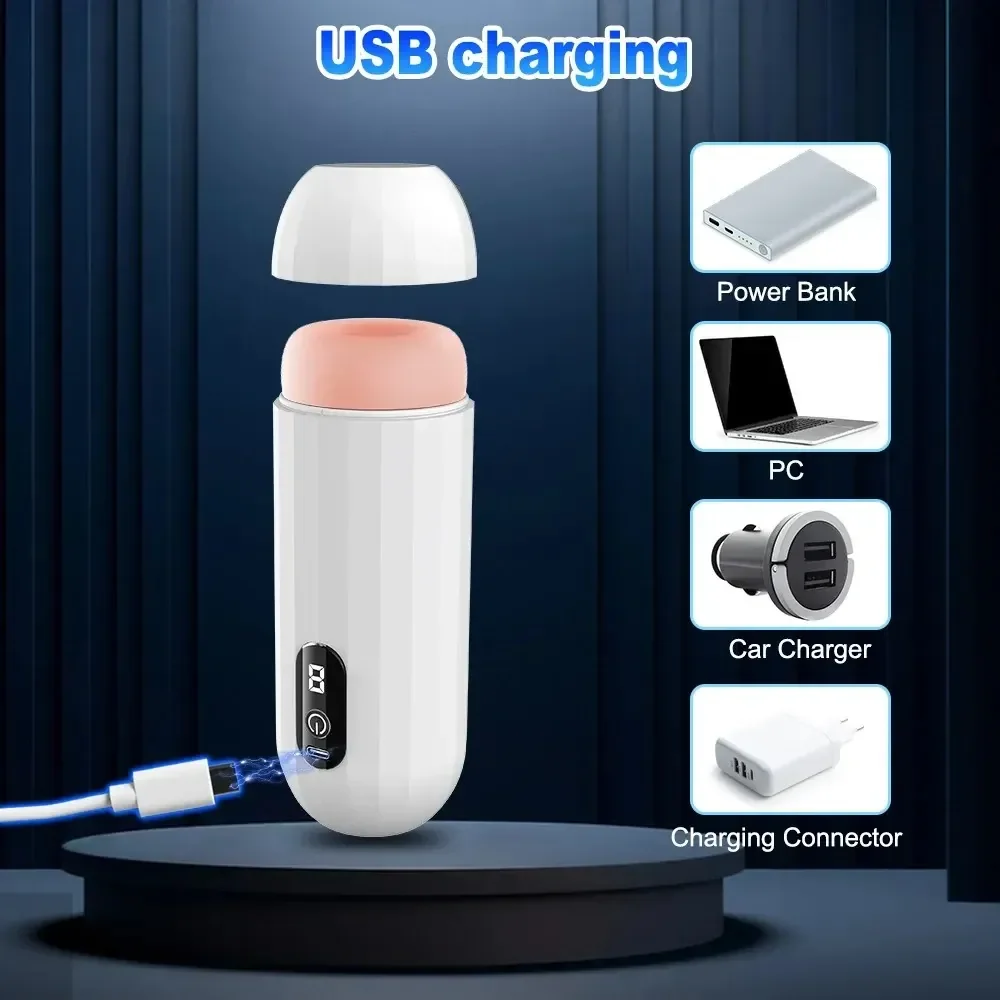 stimulateur masculin à succion rechargeable