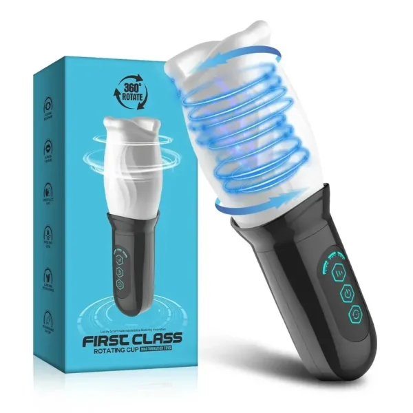 stimulateur masculin rotatif automatique