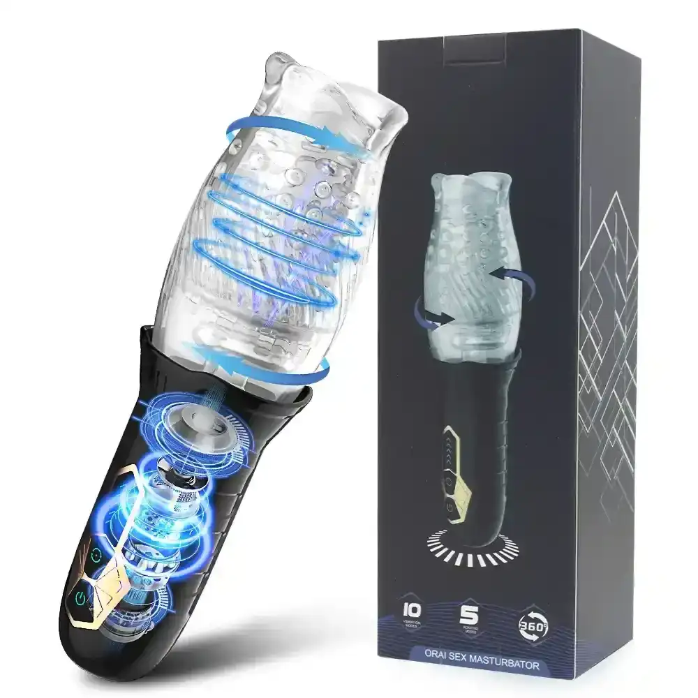 stimulateur penien rotatif rechargeable usb