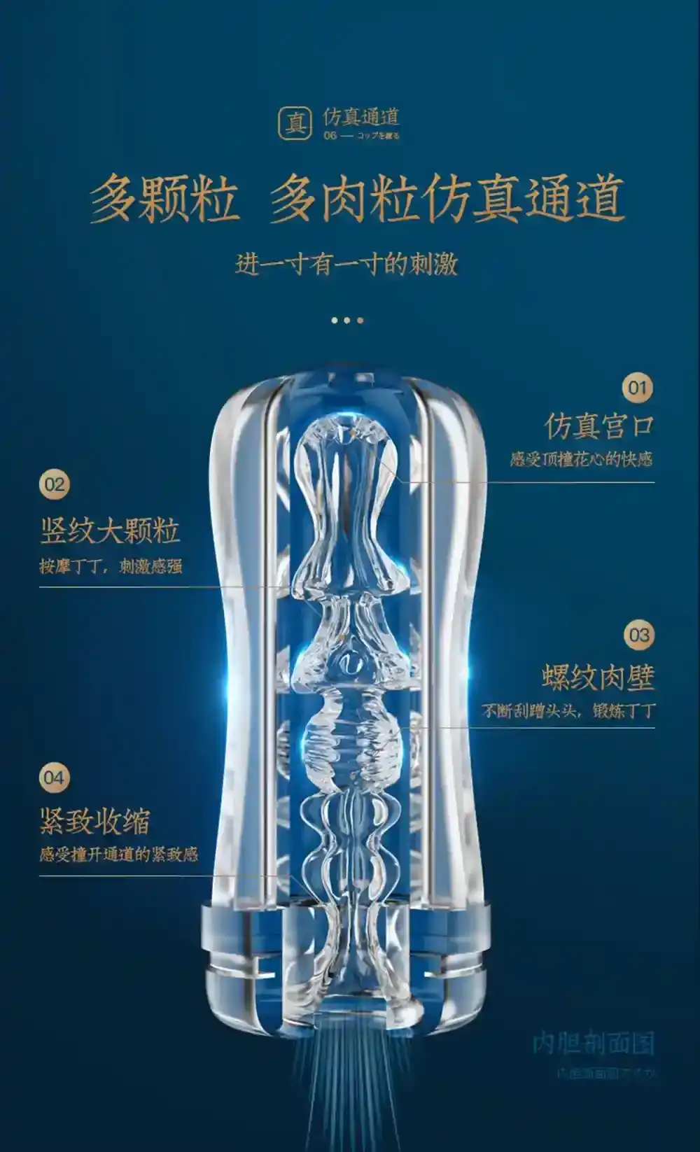 stimulateur penien transparent doux au toucher