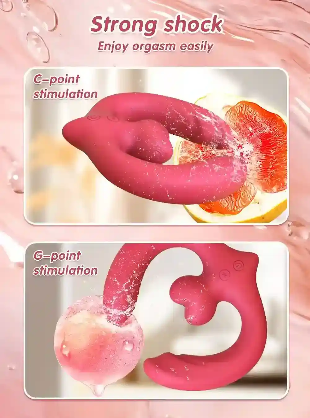 stimulateur point g clitoridien vibrant