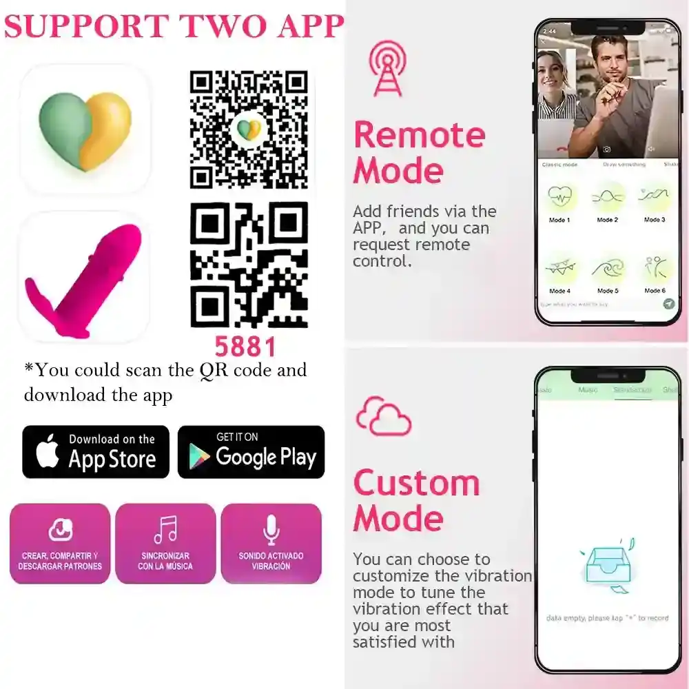 stimulateur point g connectable smartphone