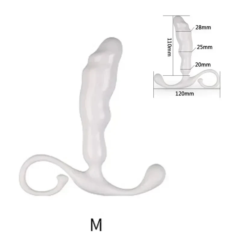 stimulateur prostate courbé en plastique
